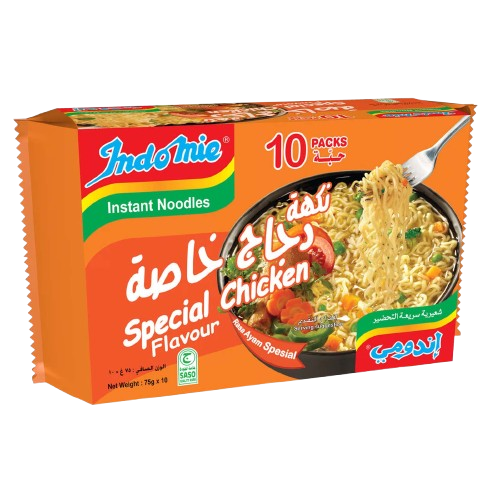 إندومي نكهة دجاج خاصة 10 حبة 77جم